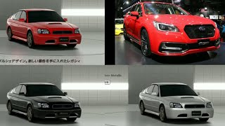 【GT6】スバル レガシィ B4 ブリッツェン '00 , 東京オートサロン2015 - スバル「レガシィ B4」で「BLITZEN」モデルを再現