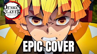 Zenitsu's Theme (Thunderclap and Flash) DEMON SLAYER OST Epic Rock Cover
