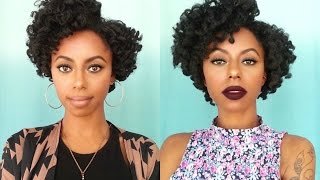 The Perfect Bantu Knot Out For 4c Hair 3 Strand Twist Jibby