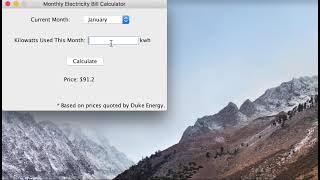 Electricity Bill Calculator Java Program