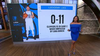 Chiney Ogwumike BREAKS DOWN Luka Doncic's defensive performance in Gm 2 vs. the Clippers | NBA Today