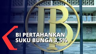 BI Pertahankan Suku Bunga 3,5% dan Perkuat Digitalisasi Pembayaran