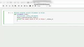 Python Program Convert Kilometer to Miles | Python | Programming Solutions
