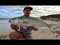 Catching from Australian Beach ( Drone & Cast Fishing  )