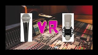 dynamic VR condenser microphone