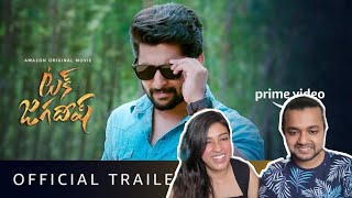 Tuck Jagadish - Official Trailer | Nani, Ritu Varma, Jagapathi Babu | COUPLE REACTION