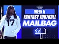 Week 5 MAILBAG! Expert Answers, START/SIT HELP, Latest News plus Q&A! | 2024 Fantasy Football Advice