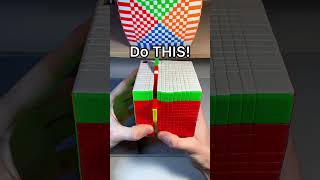 2 Pieces Unsolved On A Rubik’s Cube… #shorts