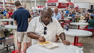 First Time Try Canadian Food LA POUTINE at Costco