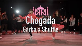 Chogada I Garba x Shuffle I Eshani and Shivani Choreography I DesiFuze