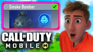 I Used ONLY SMOKE BOMBER for 24 HOURS in COD MOBILE 🤯