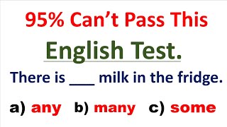 English Vocabulary & Grammar Test ✍📖 95% can't pass this quiz 😲