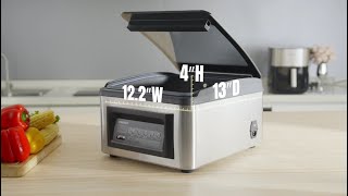 Wevac CV12 Chamber Vacuum Sealer | Smart Food Storage and Marinade