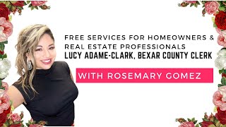 Lucy Adame-Clark, Bexar County Clerk presents at La •Tea •Da