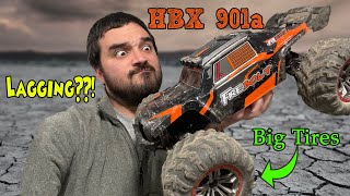 HBX 901a -Delay issue - Due to BIG tires? Extreme Durability Testing