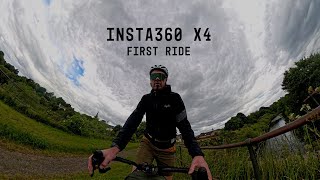 Insta360 X4 First Ride | 8K 360 reframed to 4K