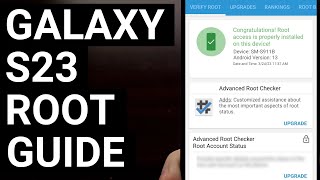 Full Samsung Galaxy S23 Series Root Tutorial for Android 13 \u0026 One UI 5.1