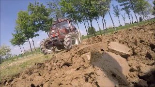 Aratura 2016 : Fiat 110/90 con bivomere Pietro Moro [GoPro]