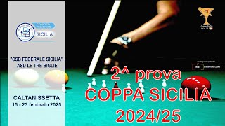 2^ PROVA COPPA SICILIA 2024/25 - AGNELLO G. vs ANZALDI MAIDA S.