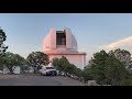 mcdonald observatory harlan j smith 2.72m telescope open and rotating