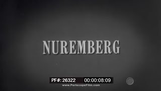 NUREMBERG TRIALS   POST WWII TRIALS OF NAZI WAR CRIMINALS  1945   26322