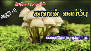 காளான் வளர்ப்பு பகுதி -1  வைக்கோல் தயாரிப்பு | காளான் லோகநாதன்