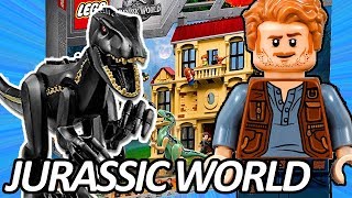 More LEGO JURASSIC WORLD Indoraptor Rampage at Lockwood Estate 75930 Official Set Pictures Revealed