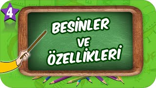 4. Sınıf Fen: Besinler ve Özellikleri #2022