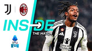 Weah and Mbangula Sink Milan | Inside the Match | Juventus-Milan | Serie A 2024/25