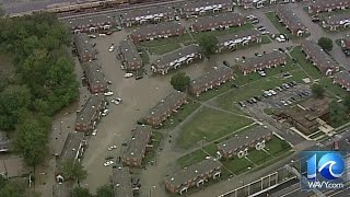 Chopper 10 video of Hurricane Matthew Damage