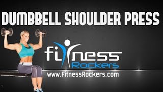 Shoulder Workout - Dumbbell Shoulder Press, Hindi, India - Fitness Rockers