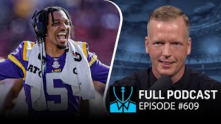 2024 Mock Draft: Six QBs & trades galore | Chris Simms Unbuttoned (FULL Ep. 609)