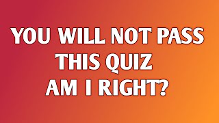 How Intelligent Are You? 30 Trivia Quiz Questions And Answers