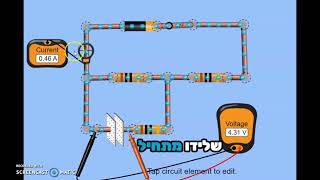 קיבול וקבלים - חיבור קבל בזמנים ארוכים