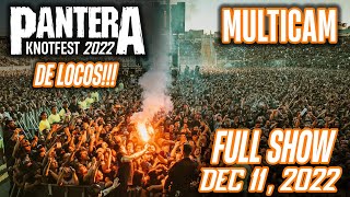 🔥PANTERA🔥Full Show Multicam - Knotfest Chile 2022 🔴 - 11.DEC.2022 Estadio Monumental