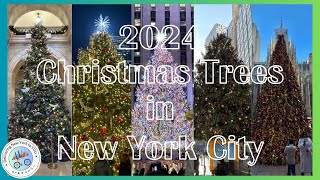 【2024】NYCのクリスマスツリーを見て来た！【クリスマスマーケット】