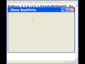 Python Step01 GUI Dbase Iface - Create the Frame, Backdrop