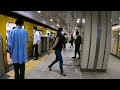 【4k】tokyo underground walk exploring gaiemmae station