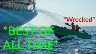 ALL TIME BEST  Somali Pirates VS Ship Security Compilation HD 2017