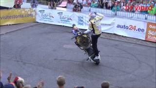 Rally Estonia 2014 Tsiklimees Arunas Gibieza