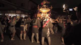 【HD】平成24年 立会川天祖諏訪神社＿金曜夜の宮出風景（やや抜けあり）