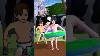 SERU BGT🤣YUTA DAN TEMAN-TEMAN😂 #shorts #sakuraschoolsimulator #sakura