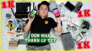 Tết Dọn Nhà, Thanh Lý Tất Cả Đồng Giá 1K (1000đ) trên LAZADA, SHOPEE