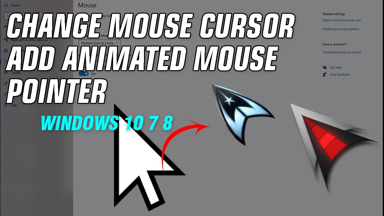 How To Change Mouse Cursorpointer In Windows Animated Cursors Vrogue