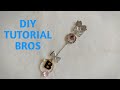 DIY TUTORIAL  || CARA MEMBUAT BROS DAGU JUNTAI CHARM HURUF NAMA