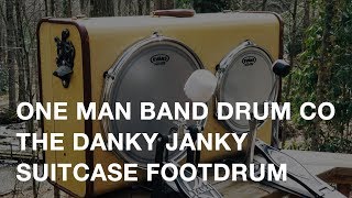 Danky Janky - One Man Band Drum Co Suitcase Foot Drum