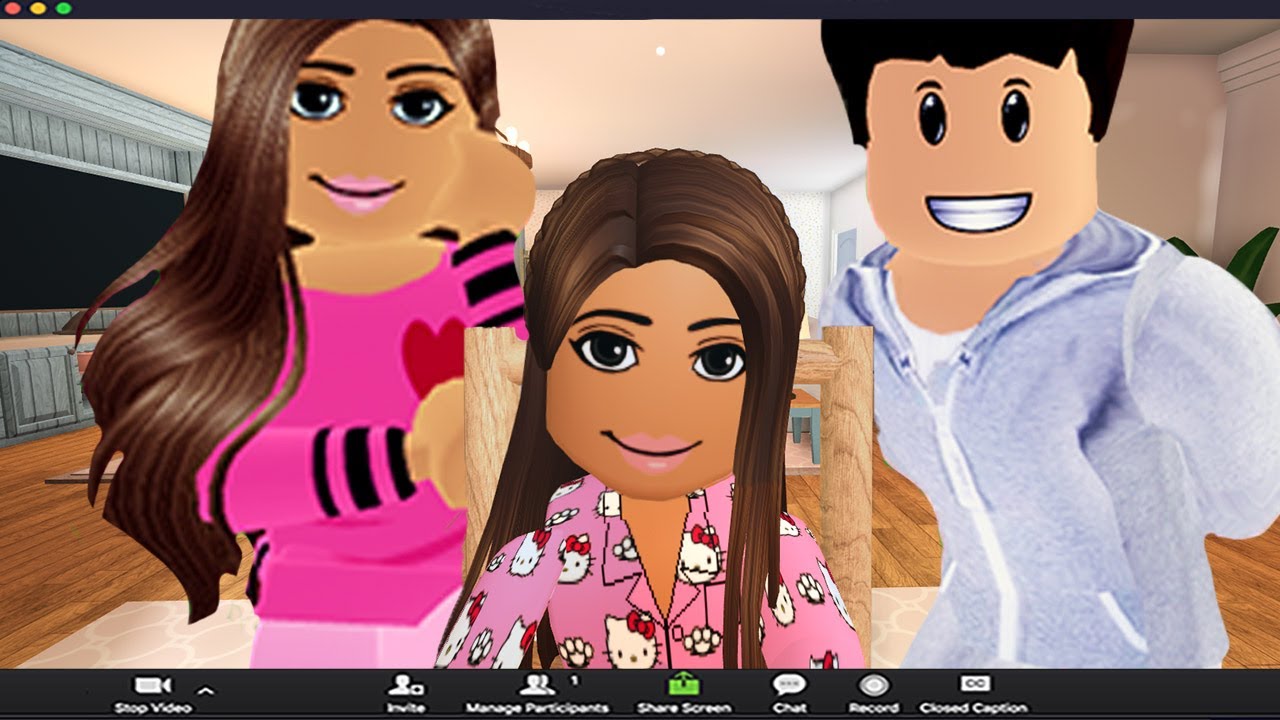 OUR STAY AT HOME FAMILY ROUTINE | Bloxburg Family Roleplay - YouTube