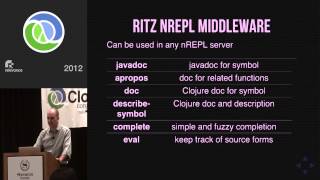 Clojure Conj 2012 - Debuggers for Clojure