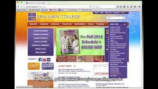 Student Academic Planning Tutorial