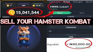 HOW TO SELL AND WITHDRAW HAMSTER KOMBAT TOKEN